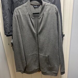 Hart Schaffner Marx Heather Gray Herringbone Jacket